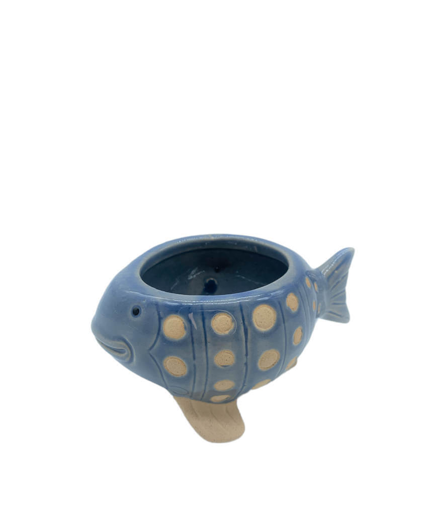 Pesce piccolo 10x7x5.5 + tag - b6901+16