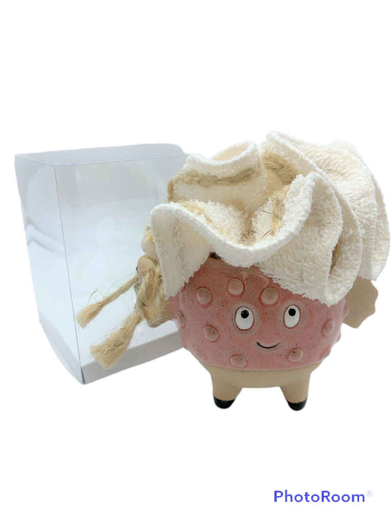 Pesce pal rosa pc10x7x5.5 + sc0116 + 091925 + tag - b6905+a