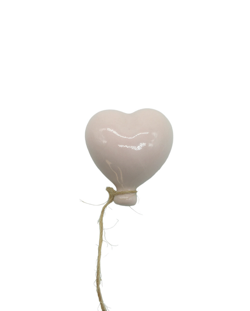 Palloncino cuore calamita rosa 4.5x5 - b7001+2