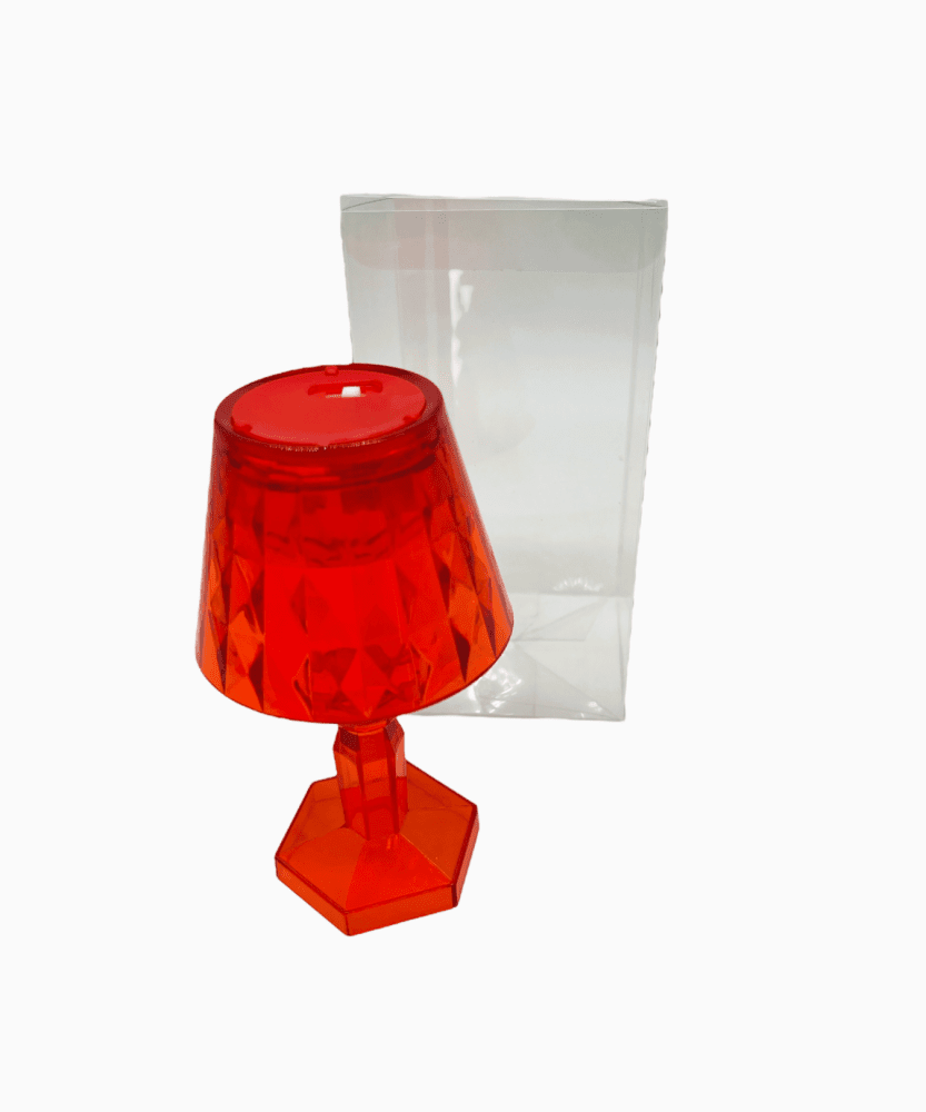 Lampada mini led portaconf rossa +sc121 6,5x12 - b7304+b