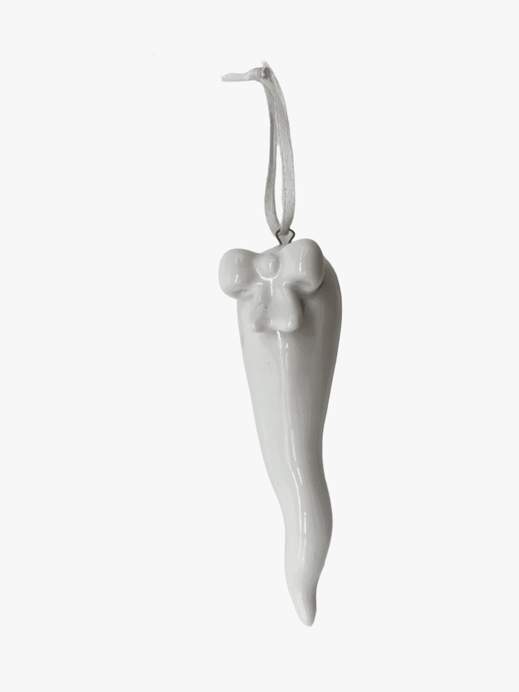 Corno calamita bianco 2,5x2,5x9 - b7901+1