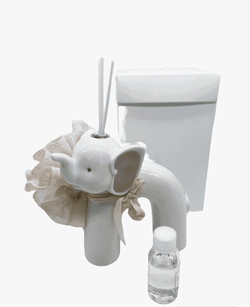 Elefante profumatore + sc75 + 091972 14x9,5x15 - b8004+a