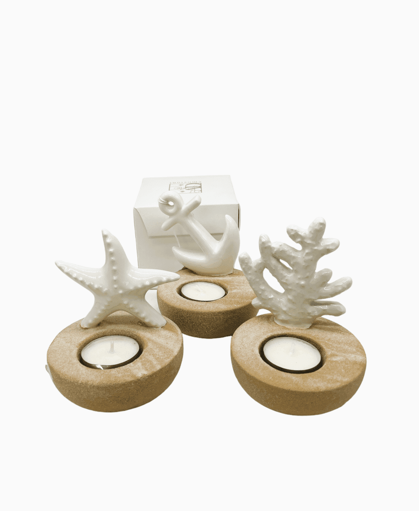 Porta tea light + sc71 10x12,5 3ass + tag - b8201