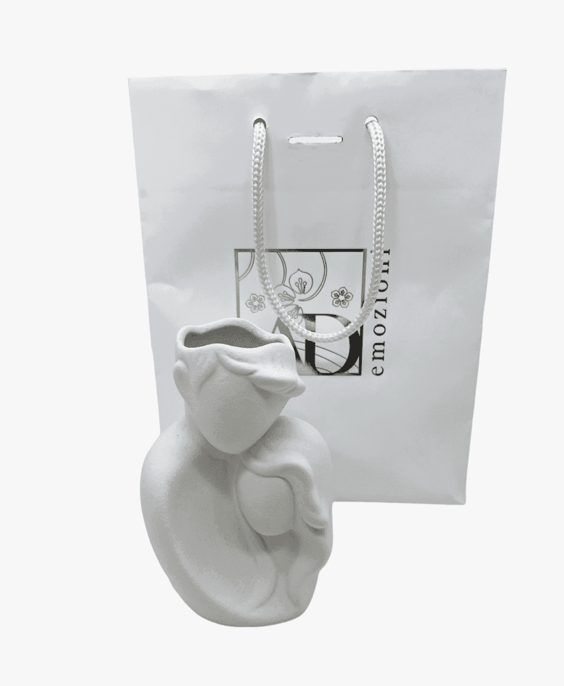 Coppia sposi pc portapiantina 13 cm +sc61 +tag - b8801