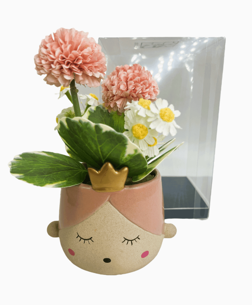 Principessa portapiant rosa c/decoro+sc124 10x16 - b8901+a2