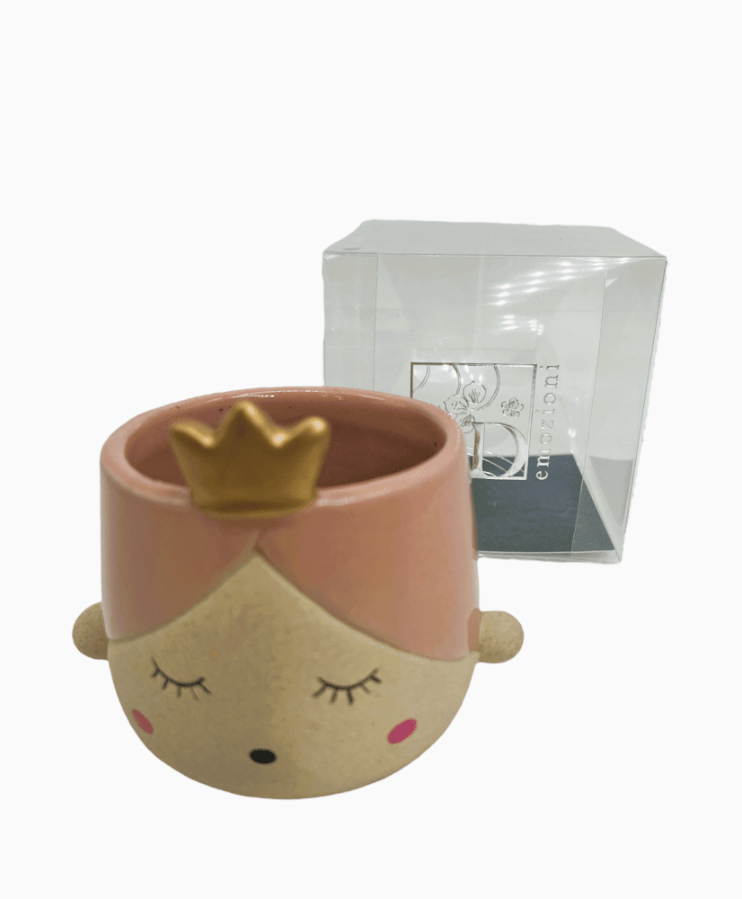 Principessa portapiantina rosa + sc115 10x6,5 - b8901+b2