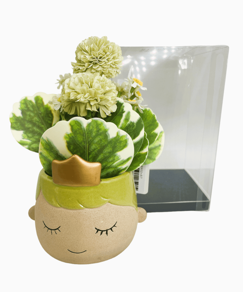 Principe portapiant verde c/decoro+sc124 10x16 - b8902+a7