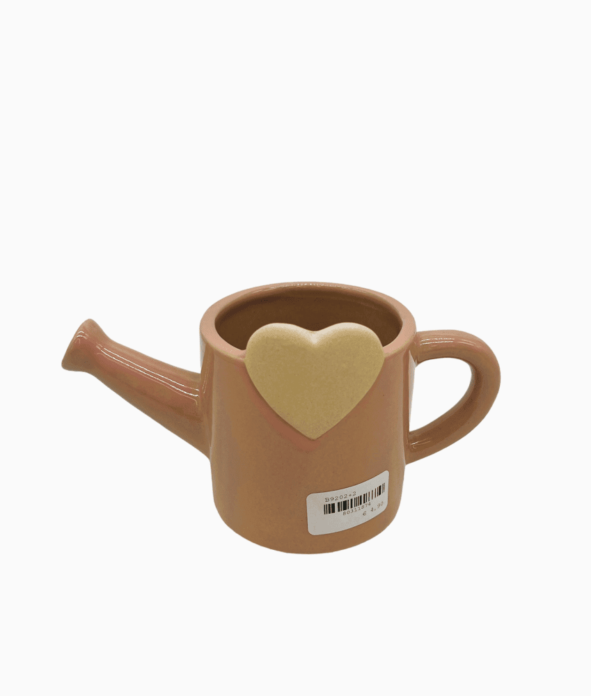 Annaffiatoio rosa 18x10 + tag - b9202+2