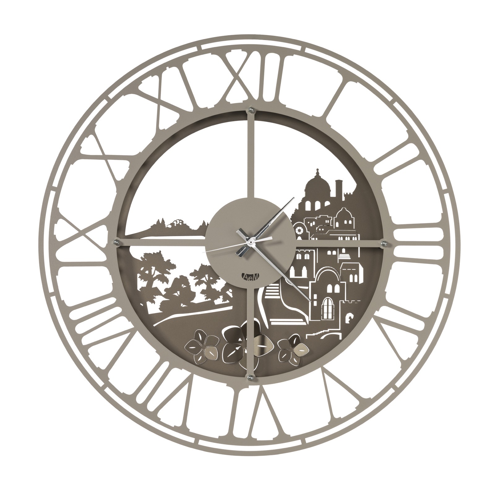 Orologio scorcio italico sabbia-bronzo - 0or3575c43