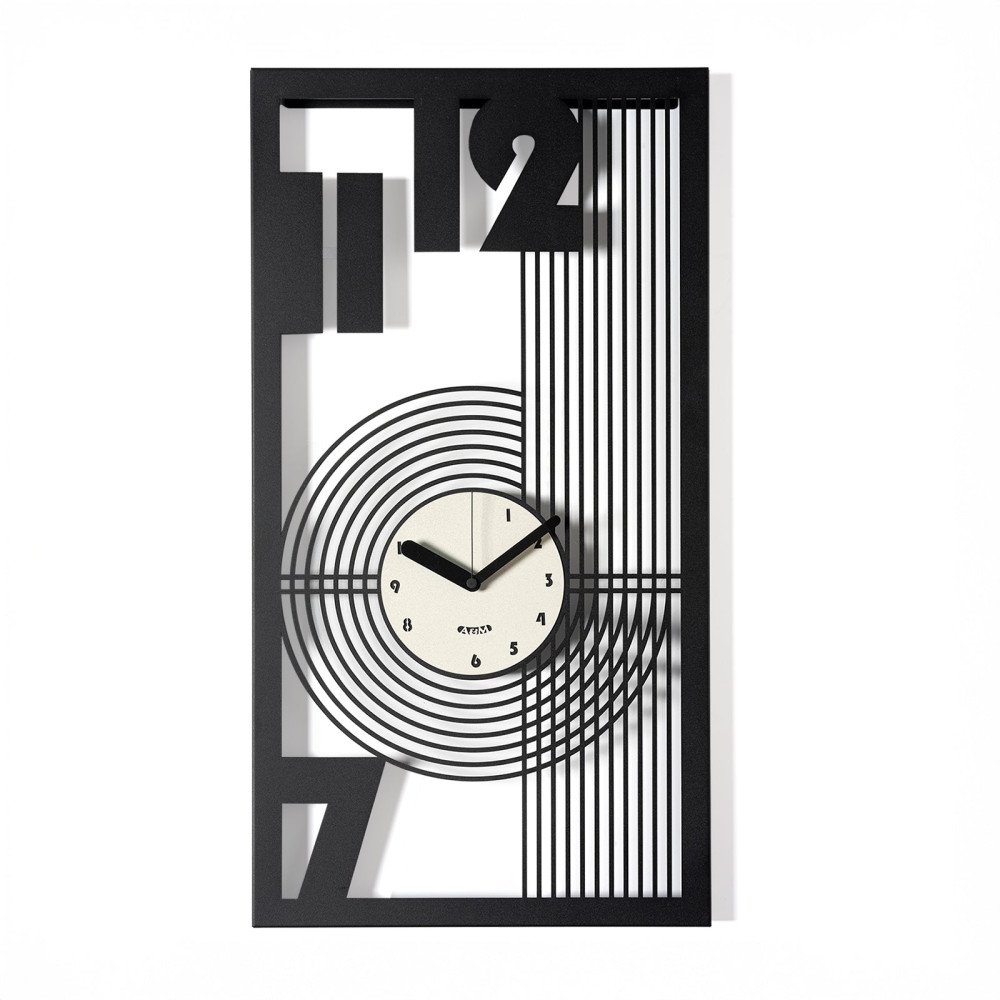 Orologio classico Gropius Nero e avorio - 0or5005c177