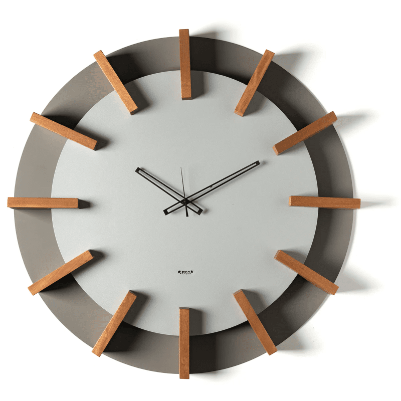 Orologio da parete particolare Timon  fango e  alluminio - 0or5162c121