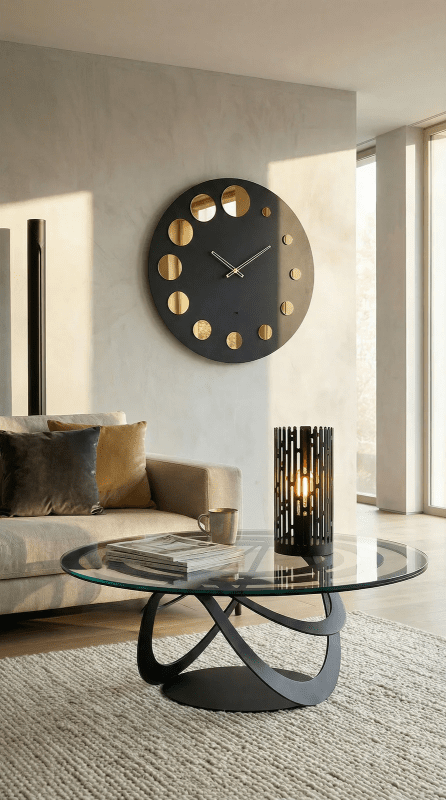 Orologio da parete minimal Formula Nero - 0or5173c71