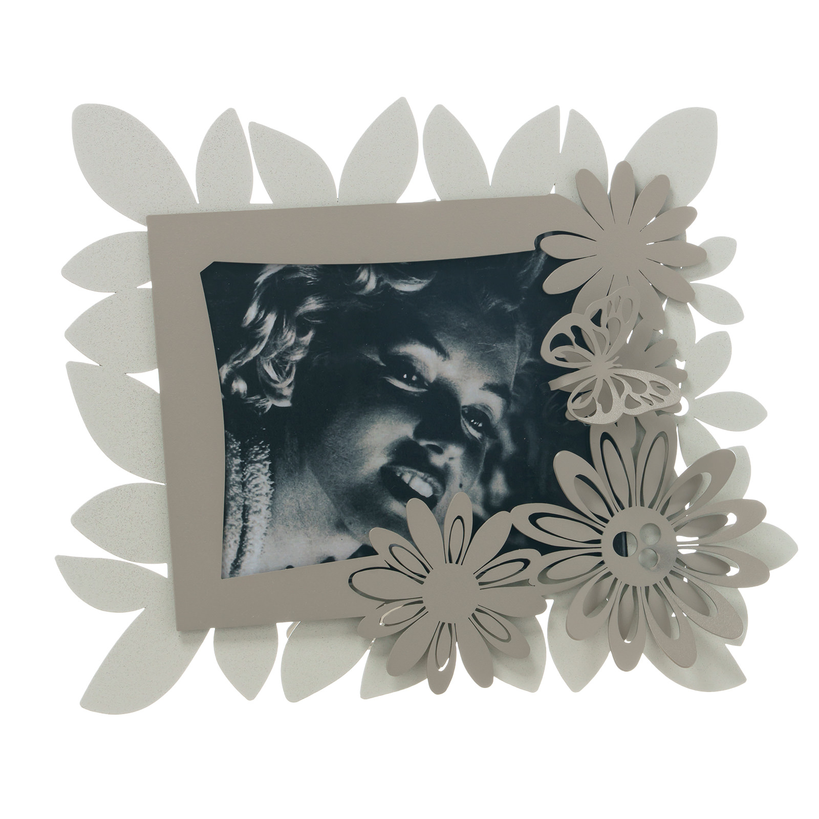 Cornice portafoto con margherite grande - 0pf3803c150 Cornice portafoto con margherite grande - 0pf3803c150