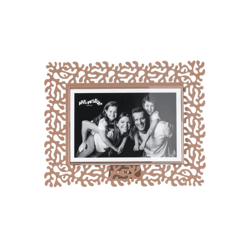 Portafoto Corallo piccolo orizzontale  Colore Mocha mousse - 0pf5103c173