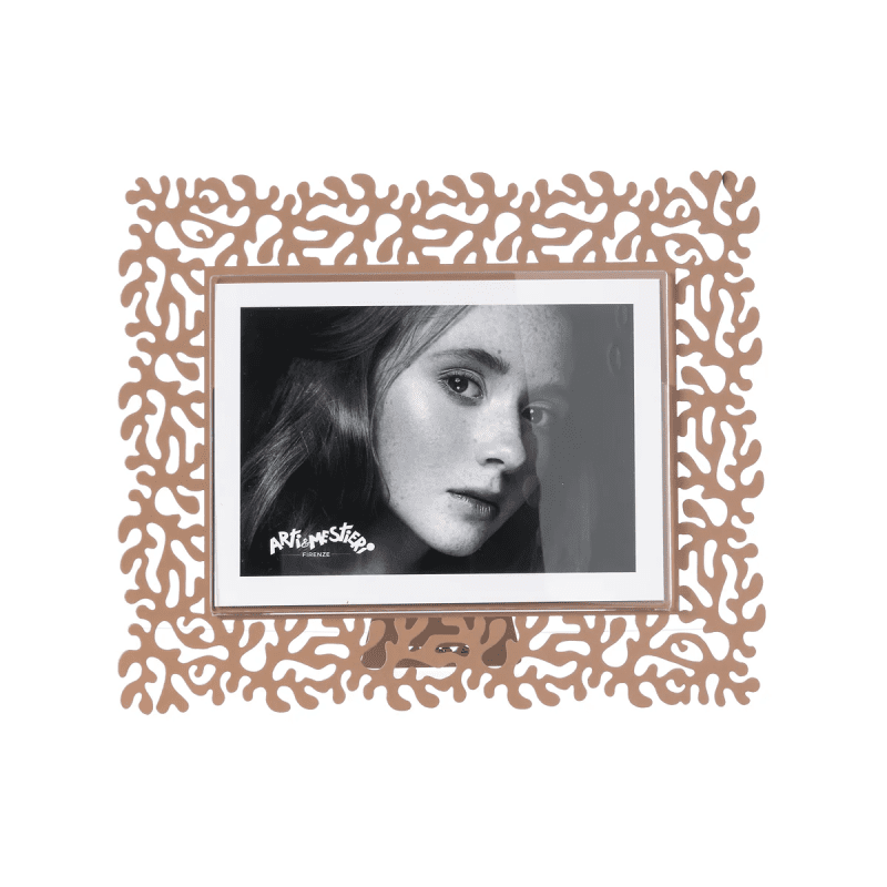 Portafoto Corallo grande orizzontale  Colore Mocha mousse - 0pf5104c173