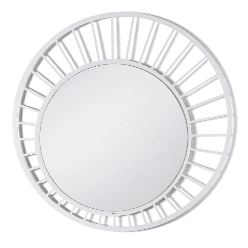 Specchio moderno da parete Ray  Colore Bianco marmo - 0sp5155c158