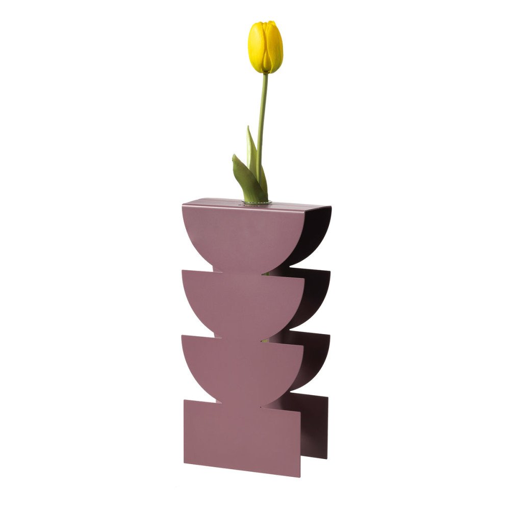 Vaso portafiore decorativo Memphis Viola ametista - 0va5061c66