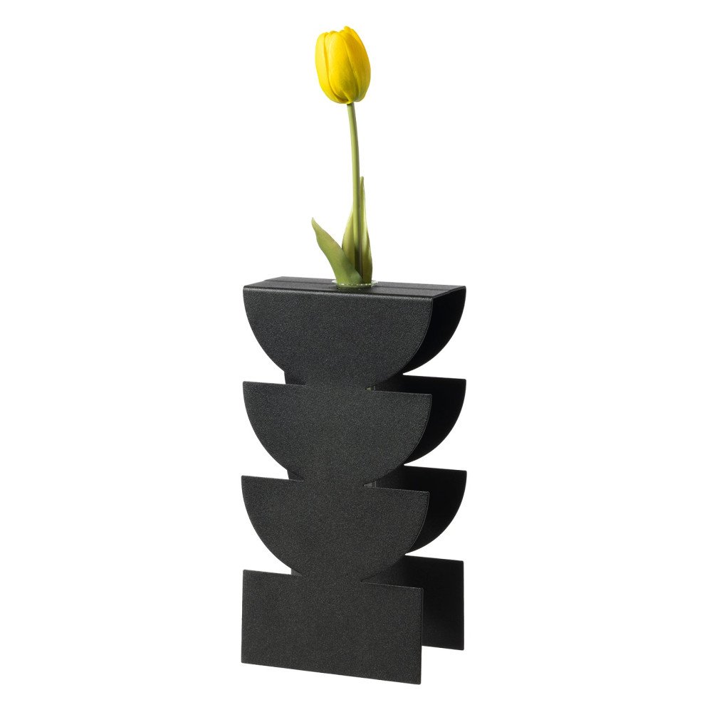 Vaso portafiore decorativo Memphis Nero - 0va5061c71