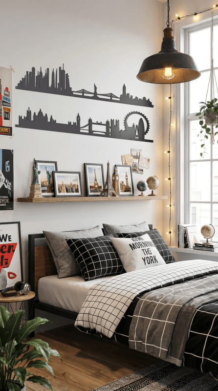 Pannello decorativo Paris skyline 60  nero - 0va5218c71