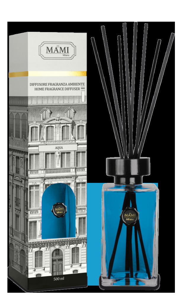 Diffusore in bottiglia in vetro da 500ml con bastoncini fragranza - mf-fragr1.07 Diffusore in bottiglia in vetro da 500ml con bastoncini fragranza - mf-fragr1.07