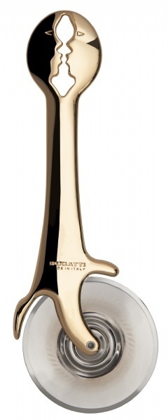 Rotella per pizza colore Oro - finitura Oro 24 carati - 43-7088dr