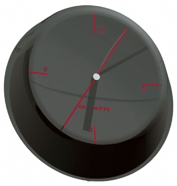 Orologio colore Nero - finitura Trasparente - glnu-02190