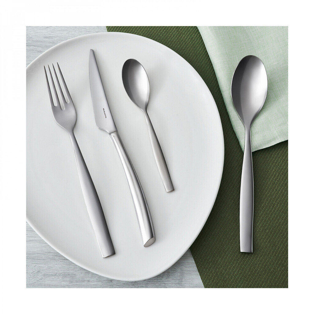 Set 24 pezzi in scatola regalo con finestra colore Acciaio - finitura Lucido - in-078f50mb