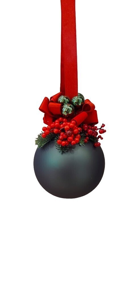 Sfera in materiale plastico di colore verde diametro cm 15 - kal1266gro