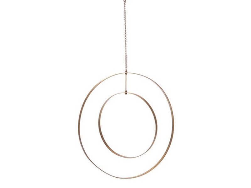 Struttura metallo rings x2 d50+d80 oro - b4773