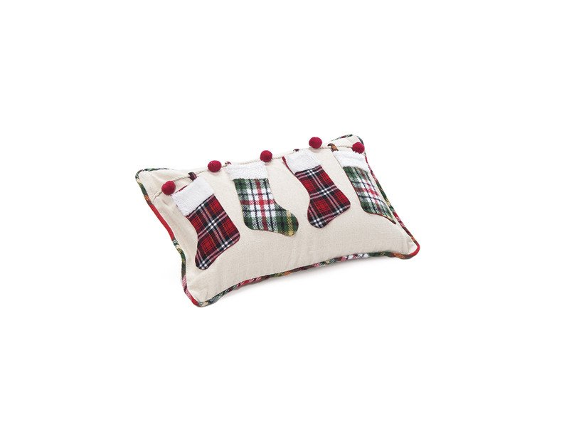 Cuscino cotone stocking cm 30x50 (con filler) multi - b7189