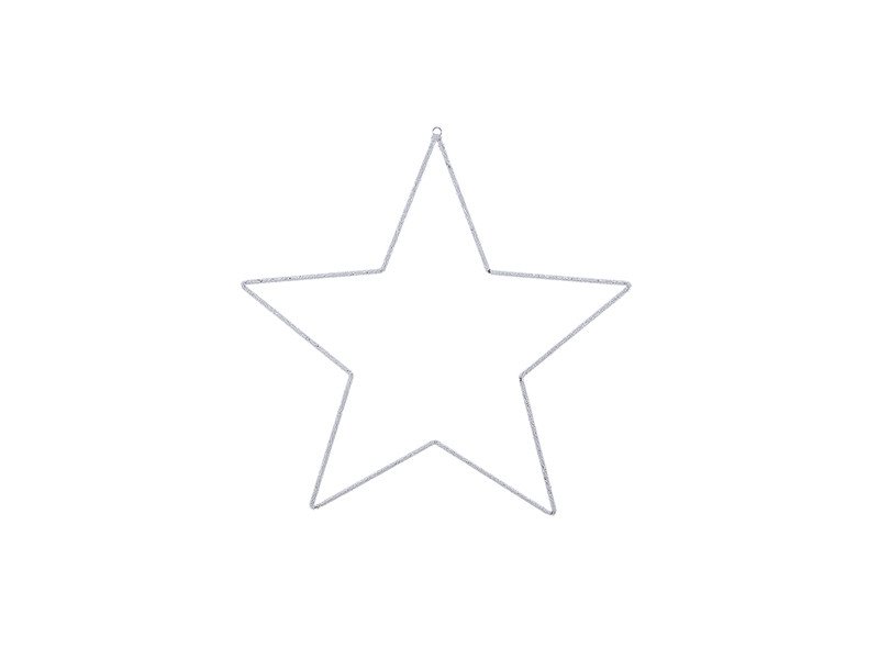 Stella perline cm 67x67 bianco - b7253bc