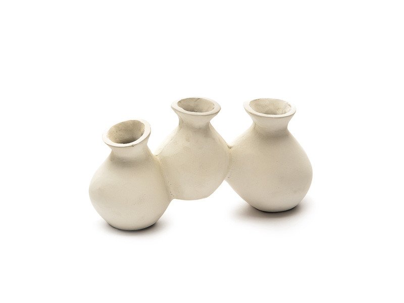 Tulipaniera alluminio x3 cm 30x11x16 bianco - b7616 Tulipaniera alluminio x3 cm 30x11x16 bianco - b7616