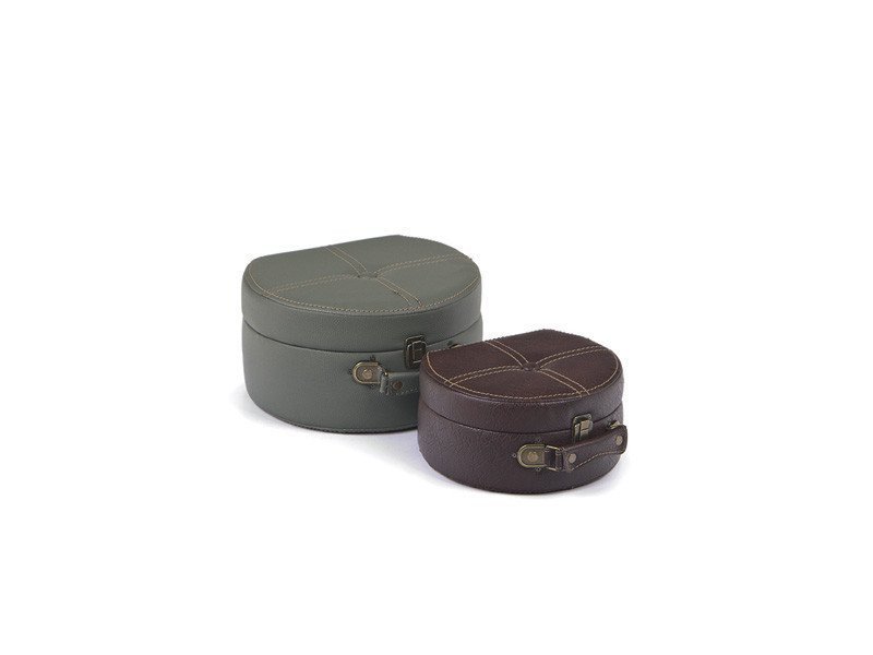 Bauletto con maniglia atlanta cm 24x20x11 colore marrone - b7879 Bauletto con maniglia atlanta cm 24x20x11 colore marrone - b7879