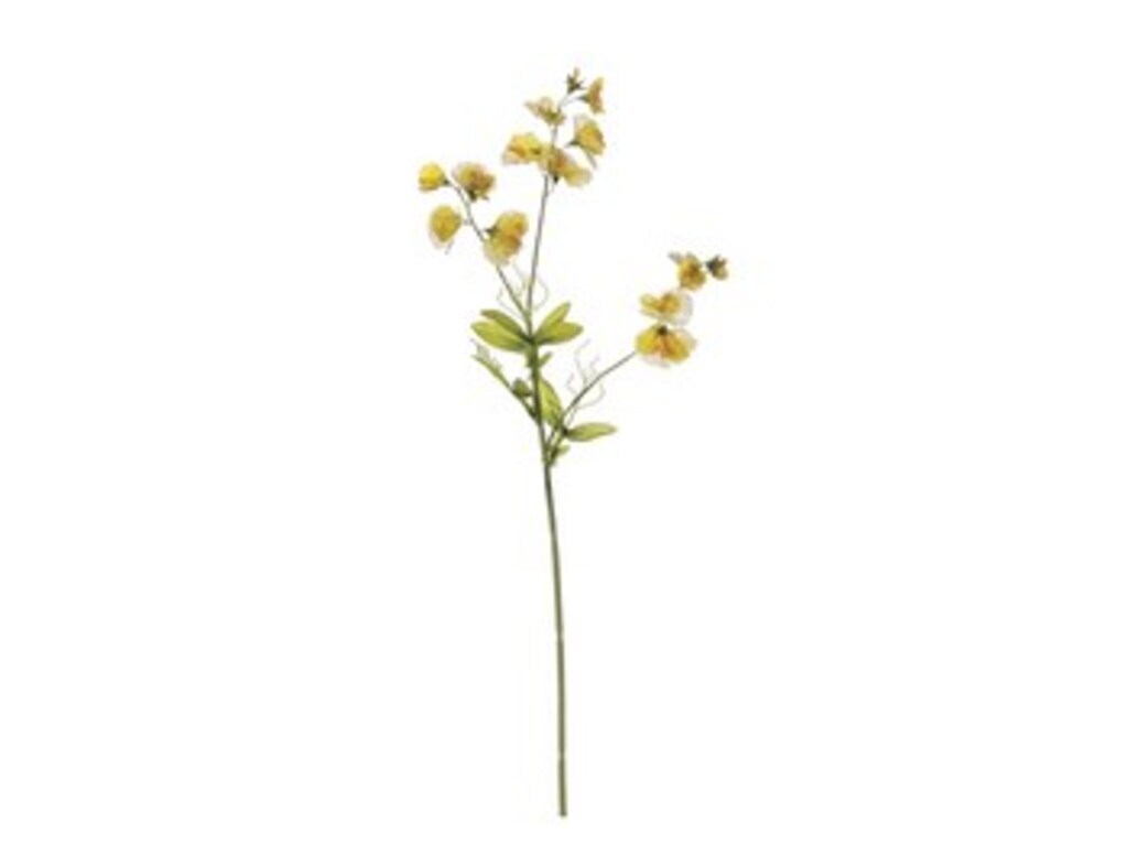 Fiore di pisello cm 75 giallo - f2748gl Fiore di pisello cm 75 giallo - f2748gl