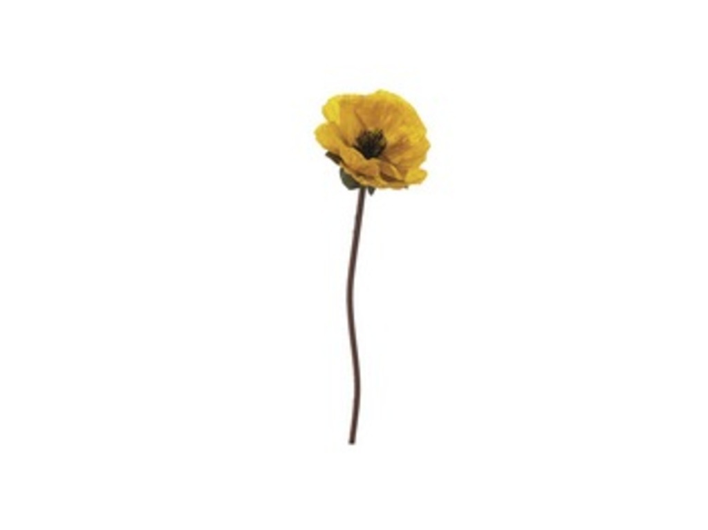 Papavero poppy cm 53 giallo - f3218gl Papavero poppy cm 53 giallo - f3218gl