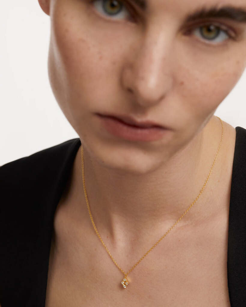 Collana Arda  - Argento placcato oro 18K - co01-479-u