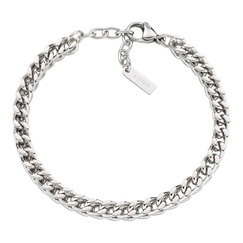 Bracciale in acciaio 316 - (Lungh. 21 cm) - acbr105