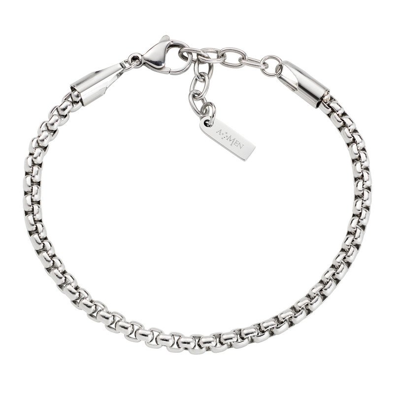 Bracciale in acciaio 316 - (Lungh. 21 cm) - acbr111