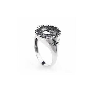 Anello in AG925 - Argentato/Brunito - Misura 20 - asc-20