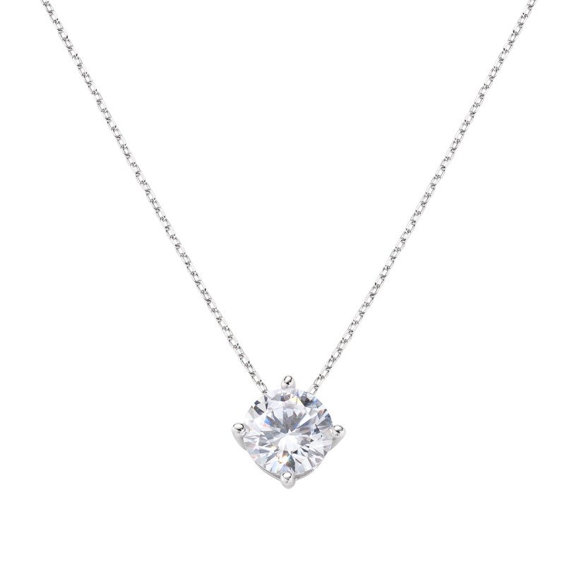 Collana Diamonds con Punto Luce Bianco - clso80bb
