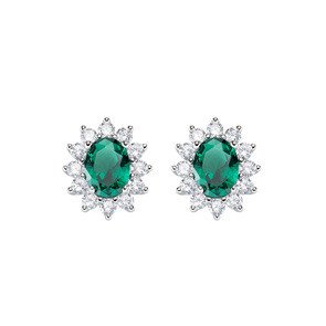 Orecchini Royal Lady Zircone Verde - orldmbbve Orecchini Royal Lady Zircone Verde - orldmbbve