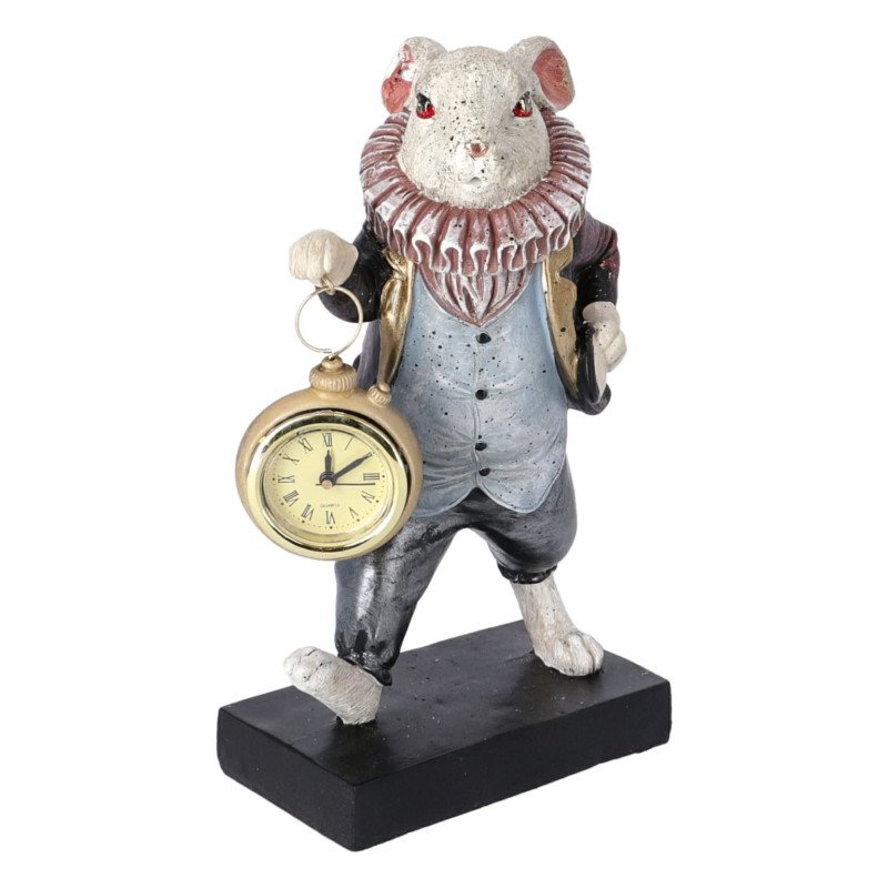 Figura Coniglio con orologio - rn117916 Figura Coniglio con orologio - rn117916