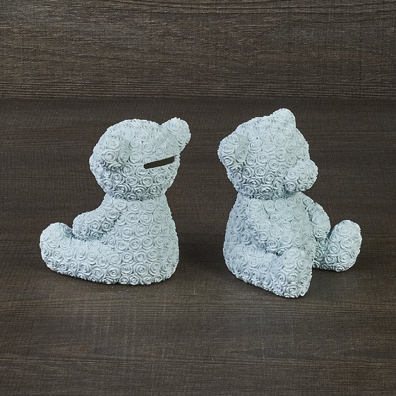 Salvadanaio orsetto 10x12 azzurro - d14868 Salvadanaio orsetto 10x12 azzurro - d14868