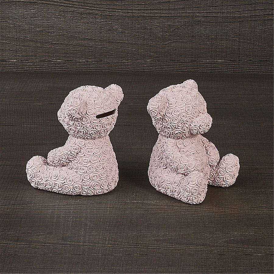 Salvadanaio orsetto 10x12 rosa - d14869 Salvadanaio orsetto 10x12 rosa - d14869