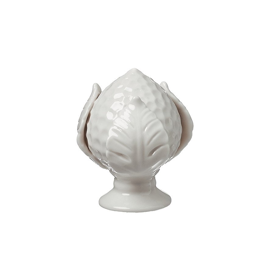 Pumo martellato bianco h.8 cm - d17724