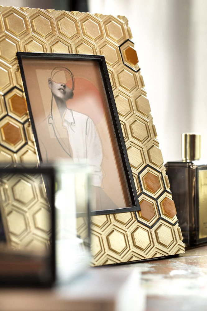 Cornice nido d'ape 19,2x24(10x15) - d18155 Cornice nido d'ape 19,2x24(10x15) - d18155