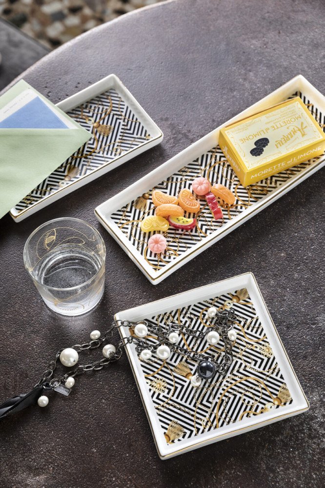 Vassoio quadrato cm.16,5 - d18185