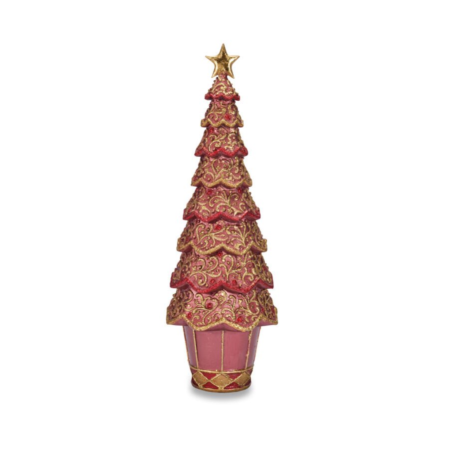 Albero h.34 cm vinaccia - d18306