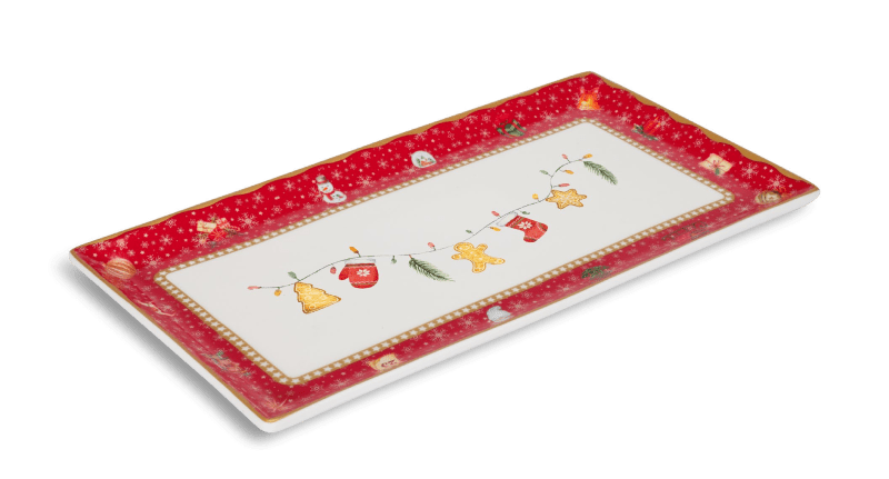 Vassoio rettangolare cm.31x17 - d18405 Vassoio rettangolare cm.31x17 - d18405