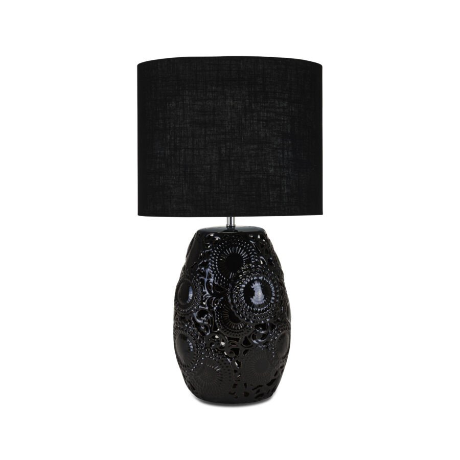 Lampada 35x65h. Nera - d18431